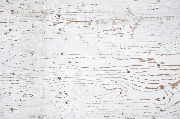 Textura de madera vieja pintada blanca — Foto de Stock