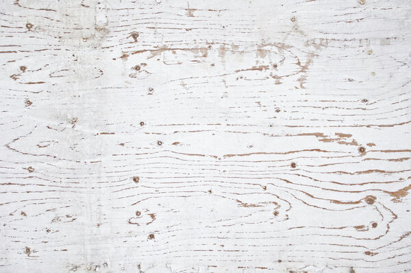 White painted old wooden texture