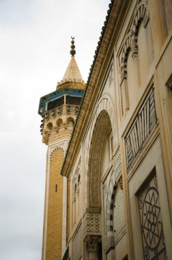 Mosque in Tunisia clipart