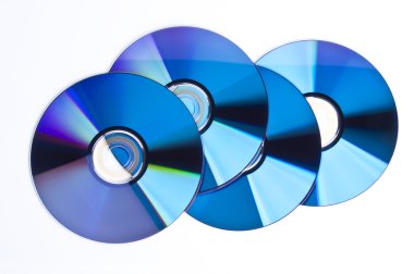 Blank CD's or DVD's clipart