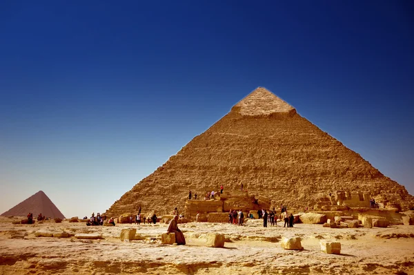 Les pyramides d'Egypte — Photo