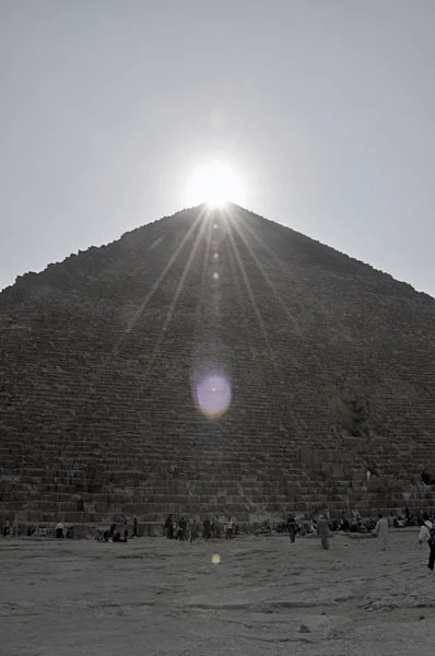 De piramides van Egypte — Stockfoto