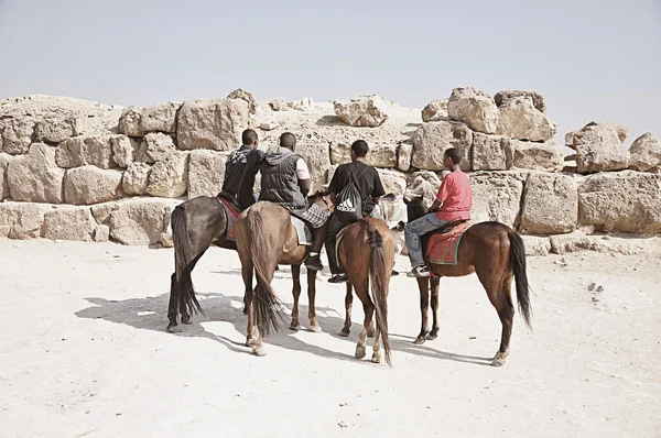 Jezdce na koních — Stock fotografie