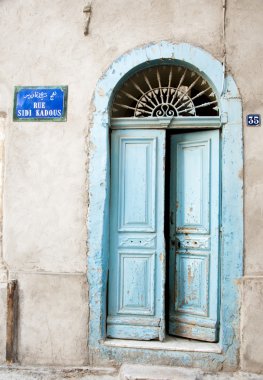 Wooden Tunisian Door clipart