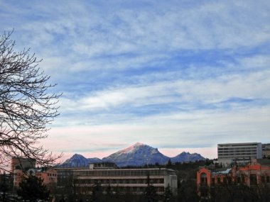 Pyatigorsk panorama. Kış Kuzey caucas