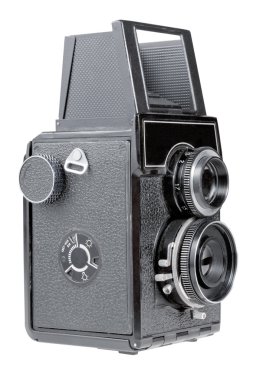 Retro photo camera clipart