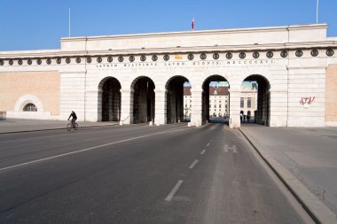 Burgtor (monument) in Vienna, Austria clipart