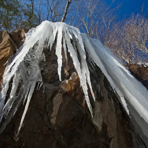 Flusso congelato — Foto Stock