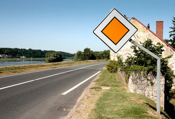 Знак магистрали — стоковое фото