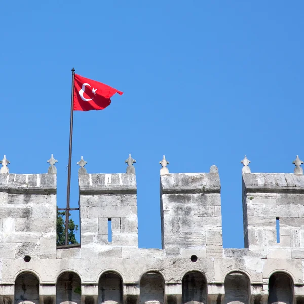 Bandiera Turchia — Foto Stock