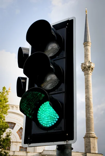 Lumina verde — Fotografie, imagine de stoc