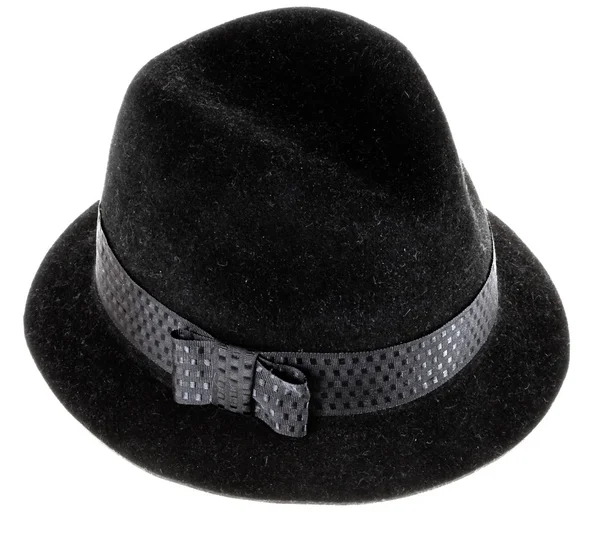 Černý klobouk — Stock fotografie