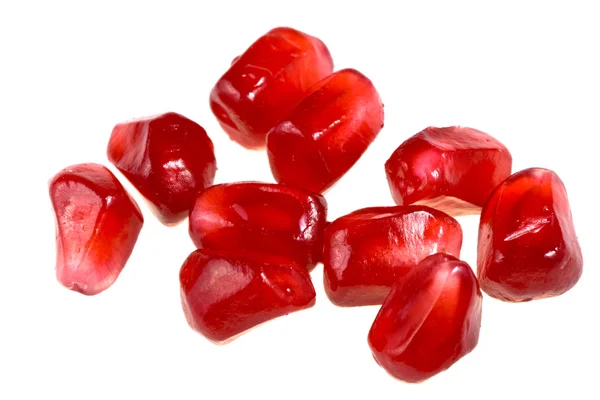 Separate grains of pomegranate — Stock Photo, Image