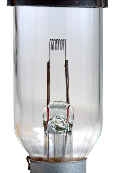 Катушка нагрева стеклянной лампы — стоковое фото