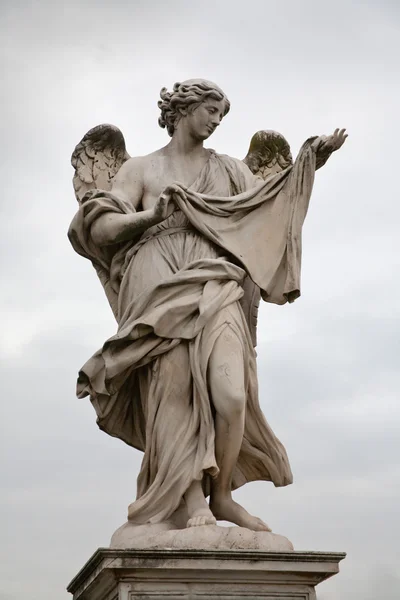 stock image Angel statue in Rome
