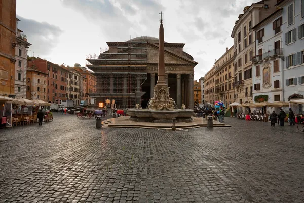 stock image View on Pantheon in Rome