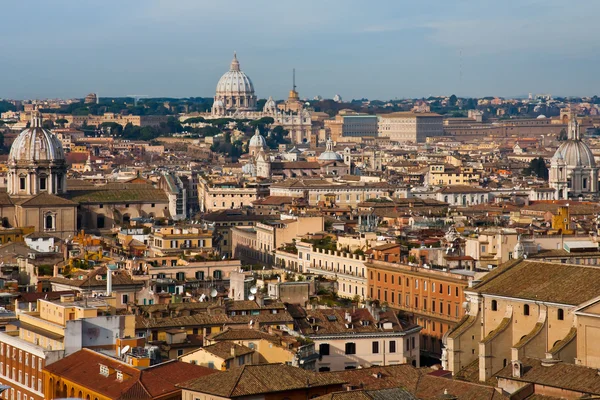 View on old town and St Peter Basilica — Stock Photo, Image