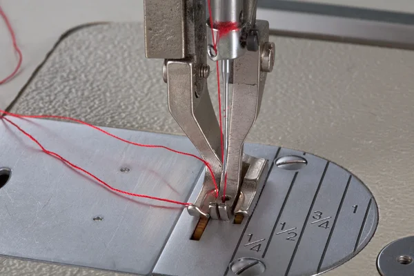 Máquina de coser de cuero — Foto de Stock