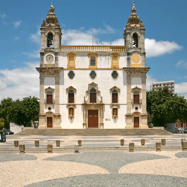 Carmo church faro, Portekiz — Stok fotoğraf
