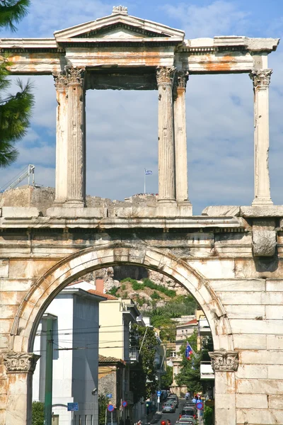 Oblouk Hadrián v Aténách — Stock fotografie