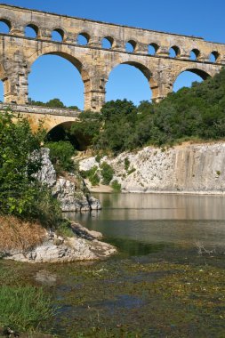 Pont du gard - Antik Roma köprüsü