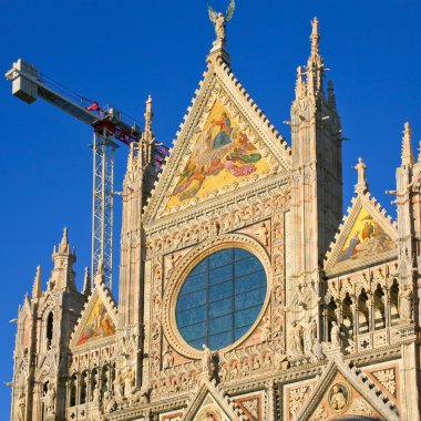 Siena's cathedral (Duomo) (Italy) clipart