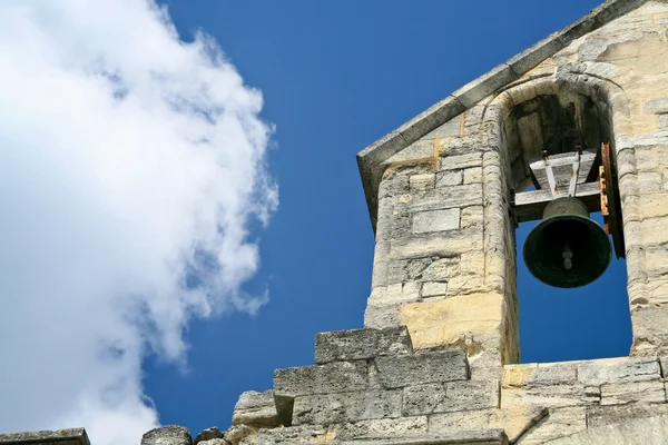Stary dzwon w katedrze — Zdjęcie stockowe