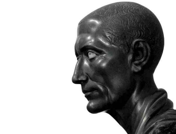 Bust of Gaius Julius Caesar — Stock Photo, Image