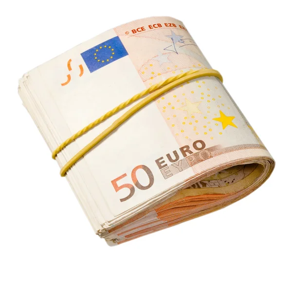50-euro banknotes — Stock Photo, Image