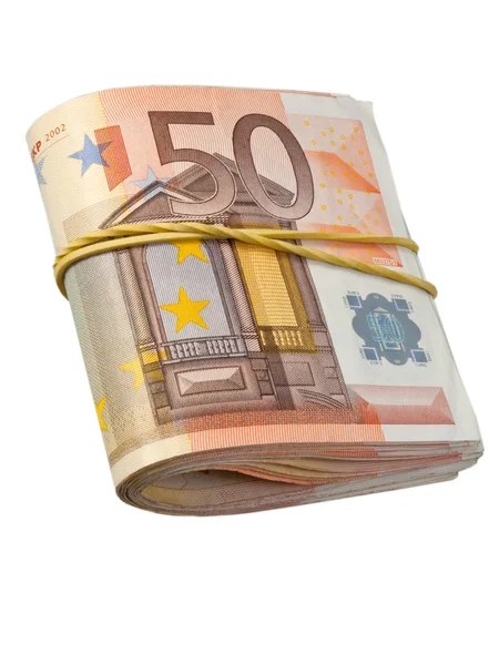 50 euro bankovky — Stock fotografie