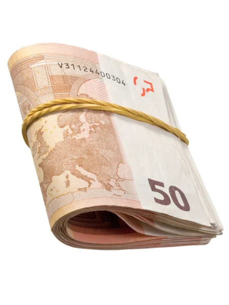 50-eurosedlar — Stockfoto