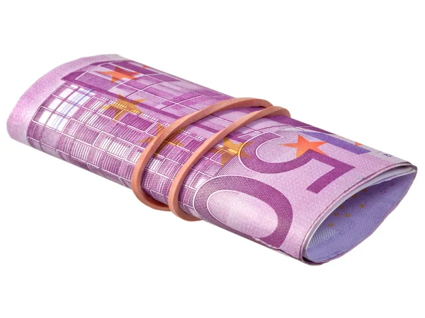 Five hundred euro banknotes — Stock Photo, Image