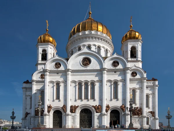 stock image The Cathedral of Christ the Saviour, Moscow, Russia