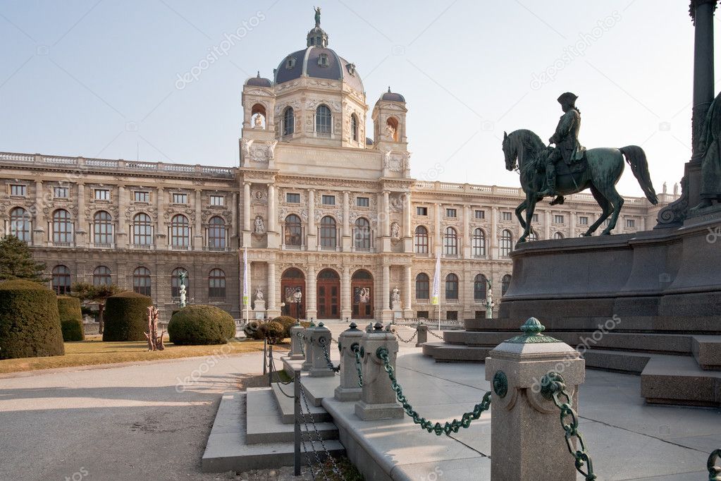 View on Kunsthistorisches Museum,Vienna,Austria