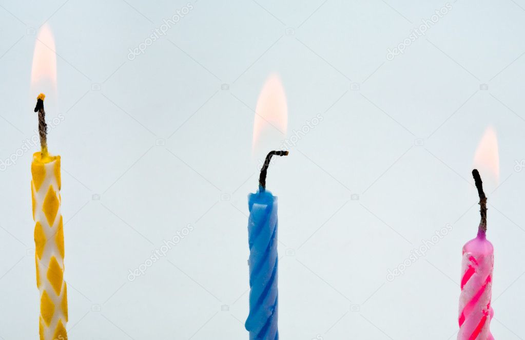 Flaring candles