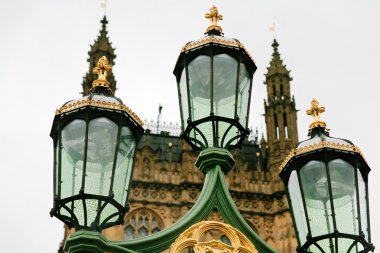 Londra'da sokak lambaları