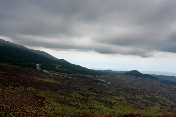 stock image Slope of Etna