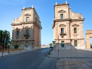 Porta Felice in Palermo, Sicily clipart