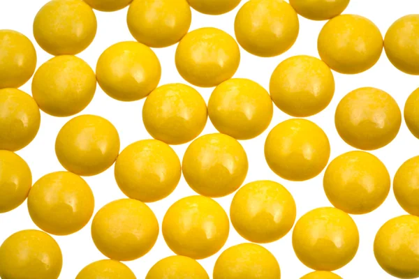 Veel gele drugs — Stockfoto