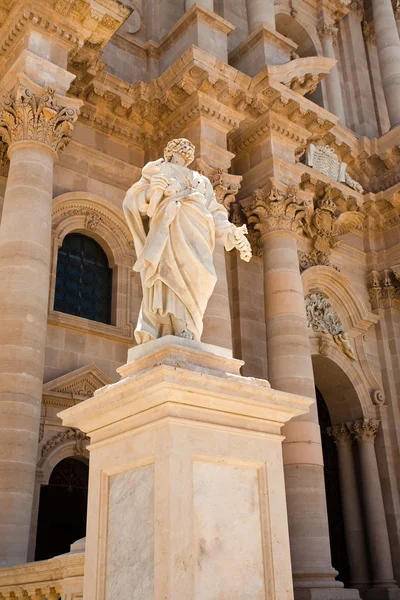 Katedralen i Syrakusa, Sicilien — Stockfoto