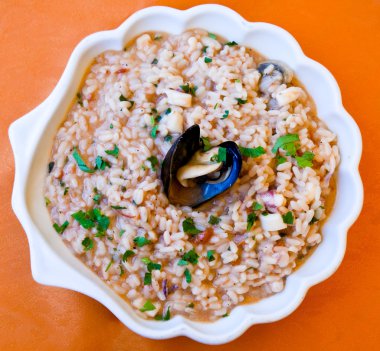 risotto al mare ile plaka