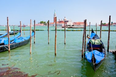 gondol tarihinde san marco canal, venice