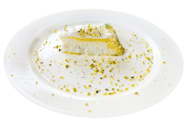 Cassata - traditional sicilian sweet from ricotta clipart