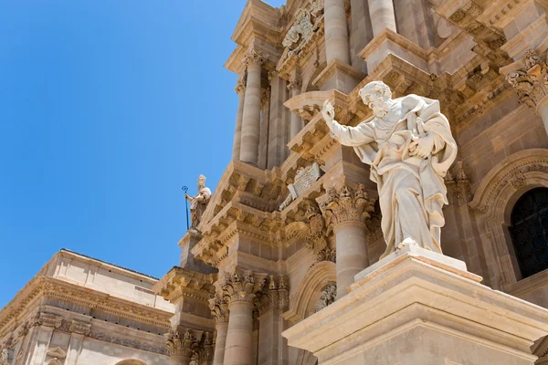 Catedral em Siracusa, Sicília — Fotografia de Stock