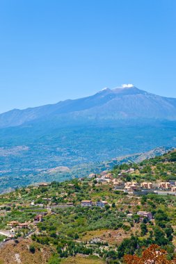 yaz günü etna içinde görüntüleyin