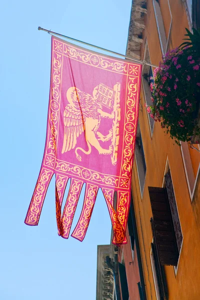 Venetiaanse vlag — Stockfoto