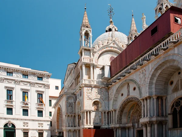 Patriarchalische Kathedrale Basilika San Marco, Venedig — Stockfoto