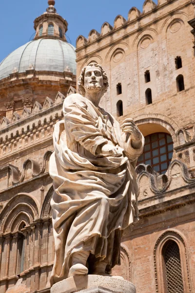 Palermo Katedrali, Sicilya, İtalya — Stok fotoğraf