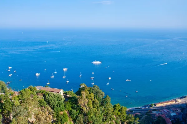 Іонічне море біля Сицилії — стокове фото