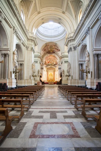Wnętrze z palermo katedry, Sycylia, Włochy — Zdjęcie stockowe